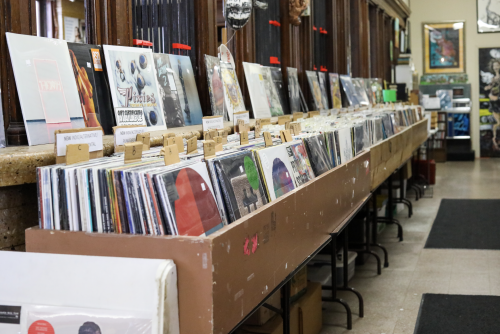 Record store in Champaign-Urbana